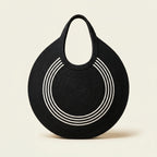 Bella spacious artisan cotton cord tote bag by Leila lifestyle view