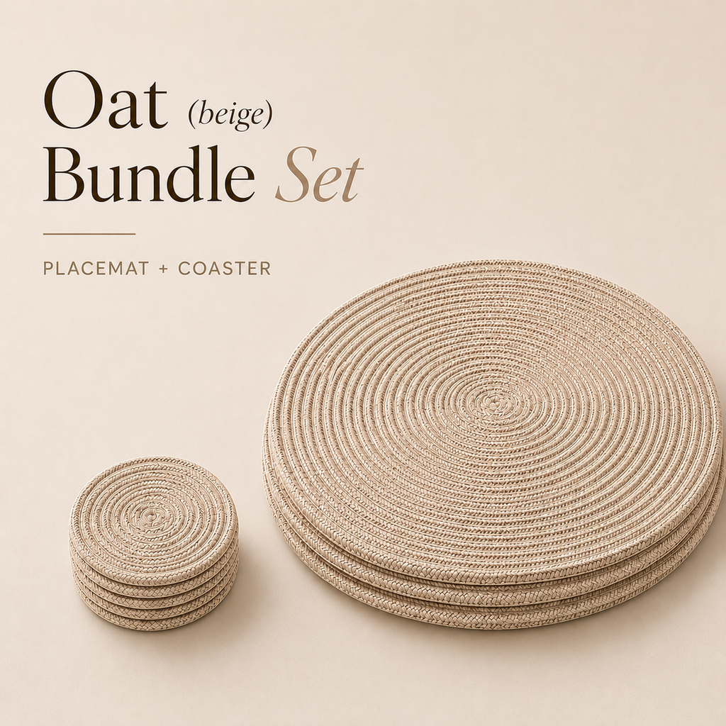 The Complete Cotton Cord Table Setting