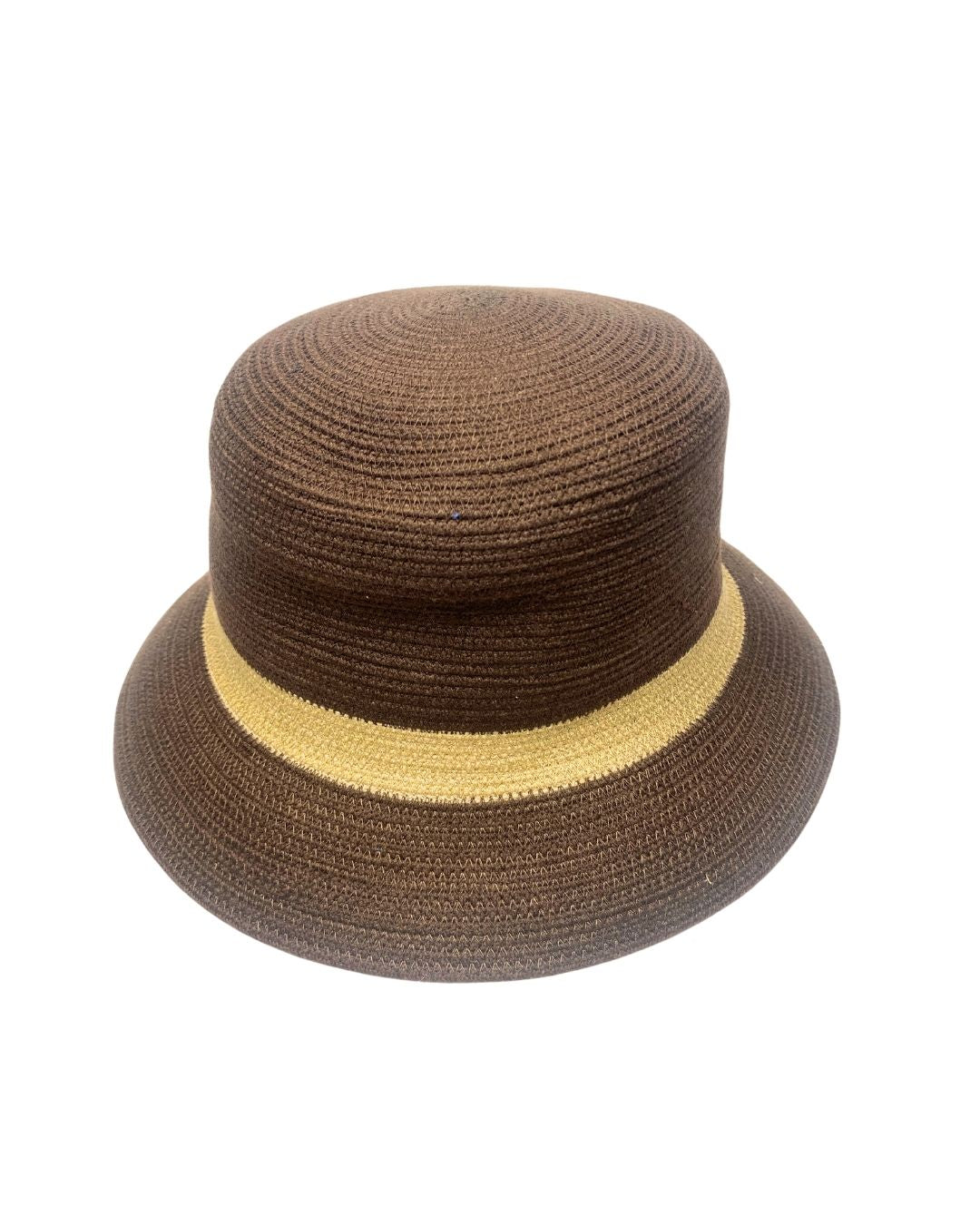 Unisex Brown and Beige bucket hat