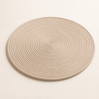 The Round Cotton Cord Table Mat